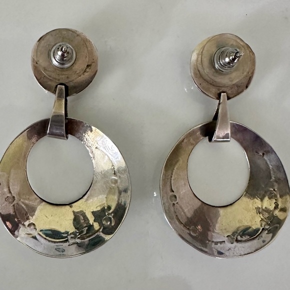 Native American Drop Earrings - Picture 3 of 4